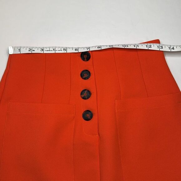 Topshop Button Front Skirt, size 4 - Picture 2 of 8